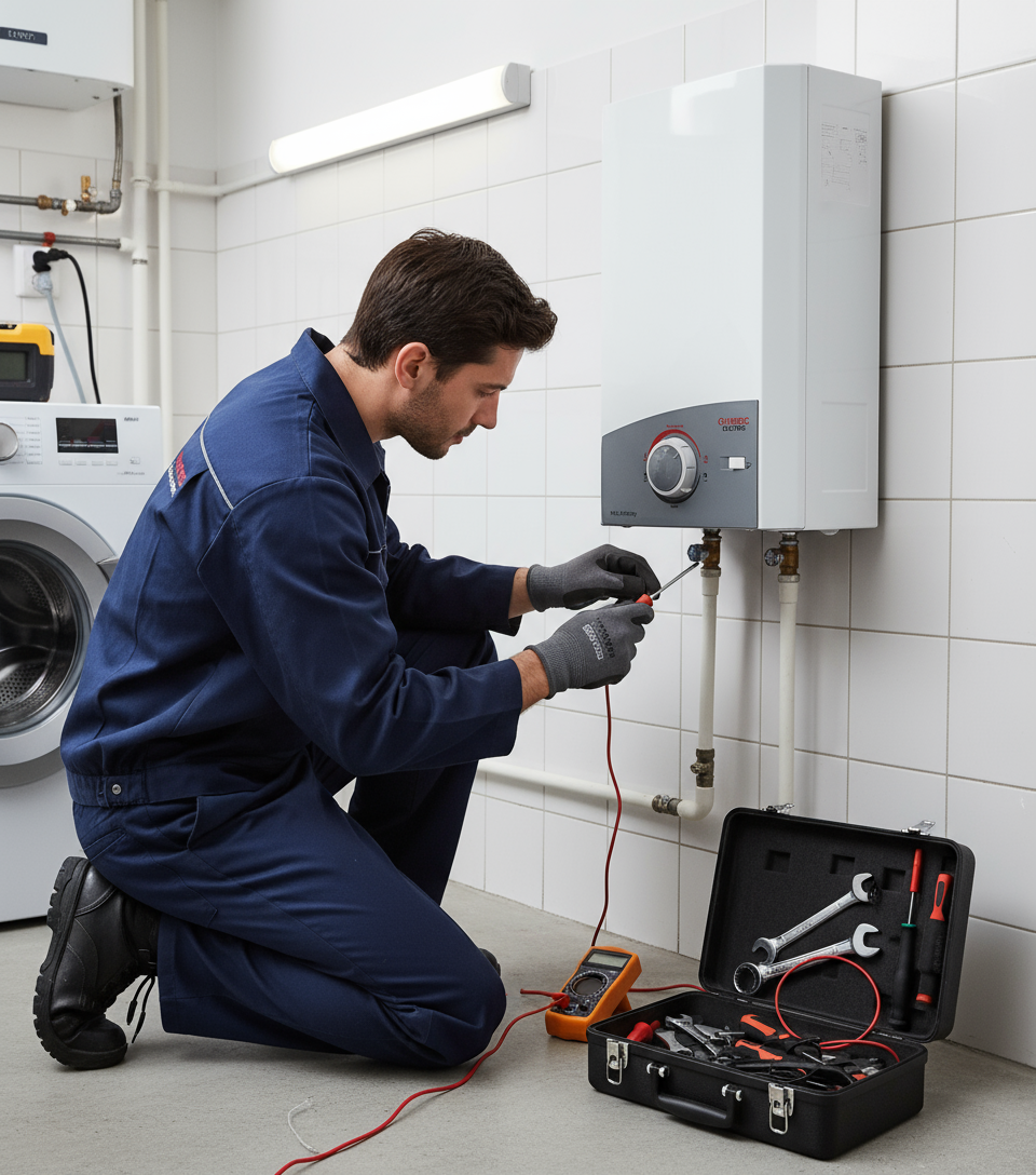 صيانة سخان غاز 01152806178