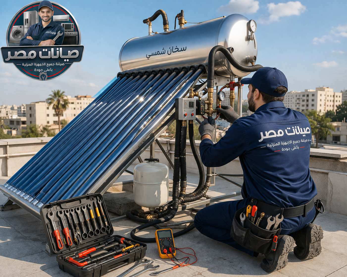 صيانة سخان طاقة شمسية 01501005250