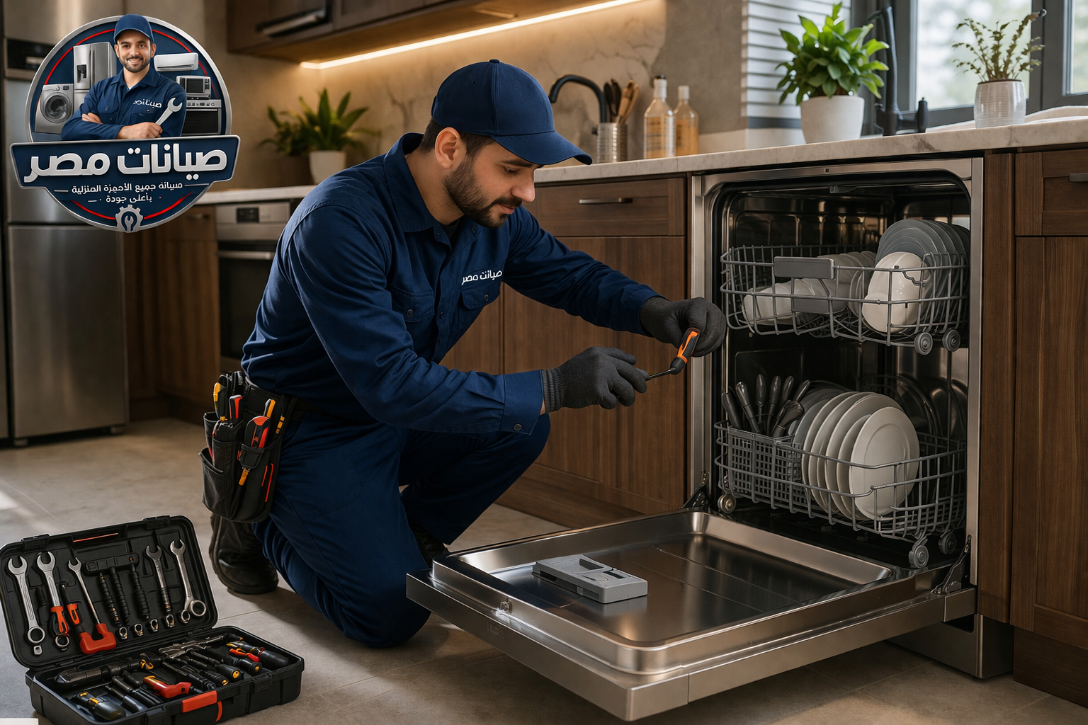 صيانة غسالة اطباق 01501005250