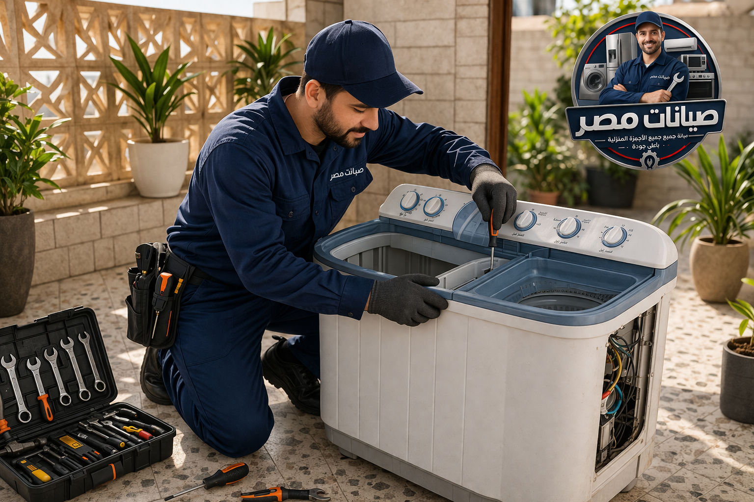 صيانة غسالة هاف اتوماتيك 01501005250